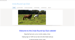 Desktop Screenshot of inolaroundupclub.com